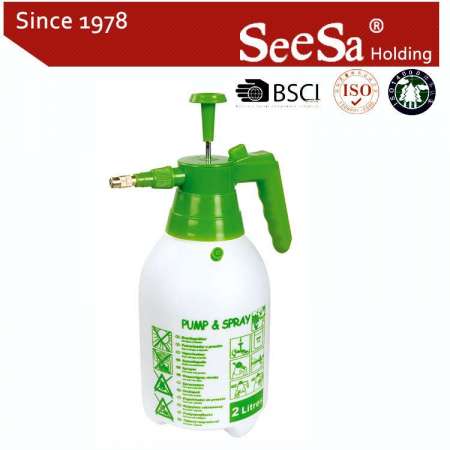 1L 1.5L 2L Shixia Seesa Plastic Hand Pressure Hand Pump Manual Sprayer